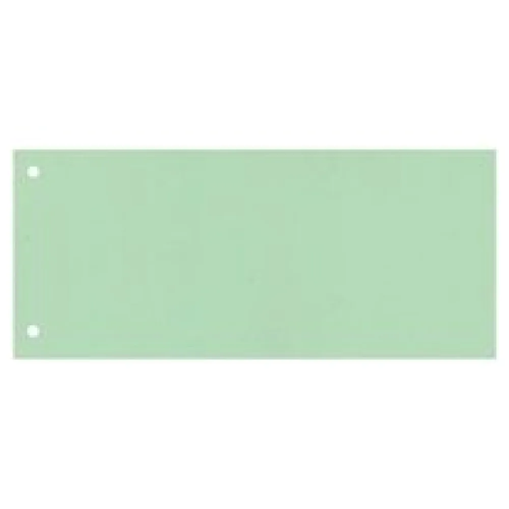 Q-CONNECT Trennstreifen, 10,5x24cm, 100 Stück, grün – Bild 2