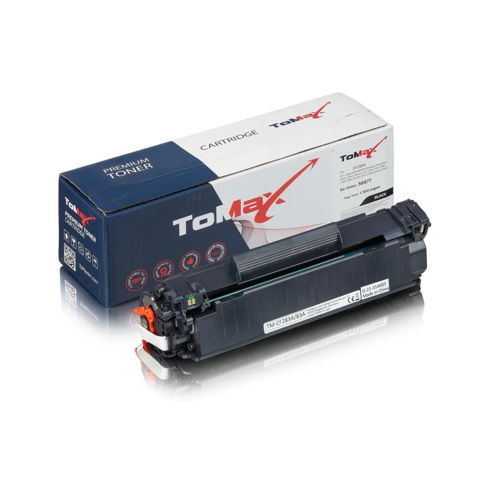 ToMax Premium ersetzt HP CF283A / 83A Toner, schwarz