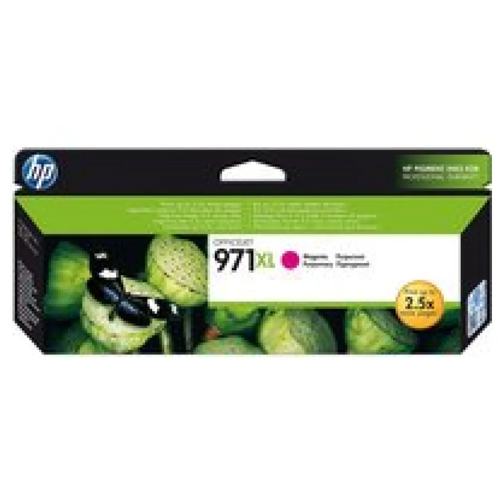 Original HP CN627AE / 971XL Tintenpatrone magenta – Bild 2