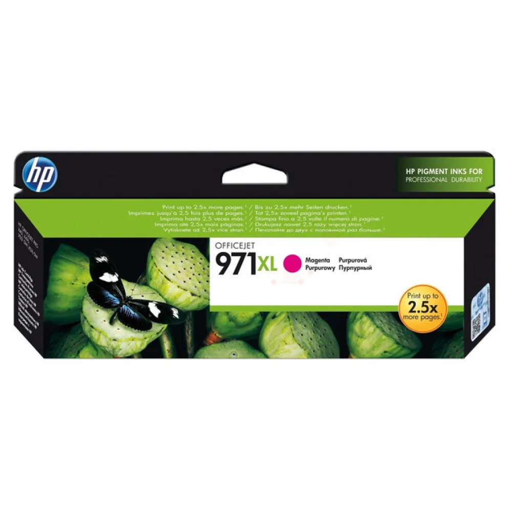 Original HP CN627AE / 971XL Tintenpatrone magenta