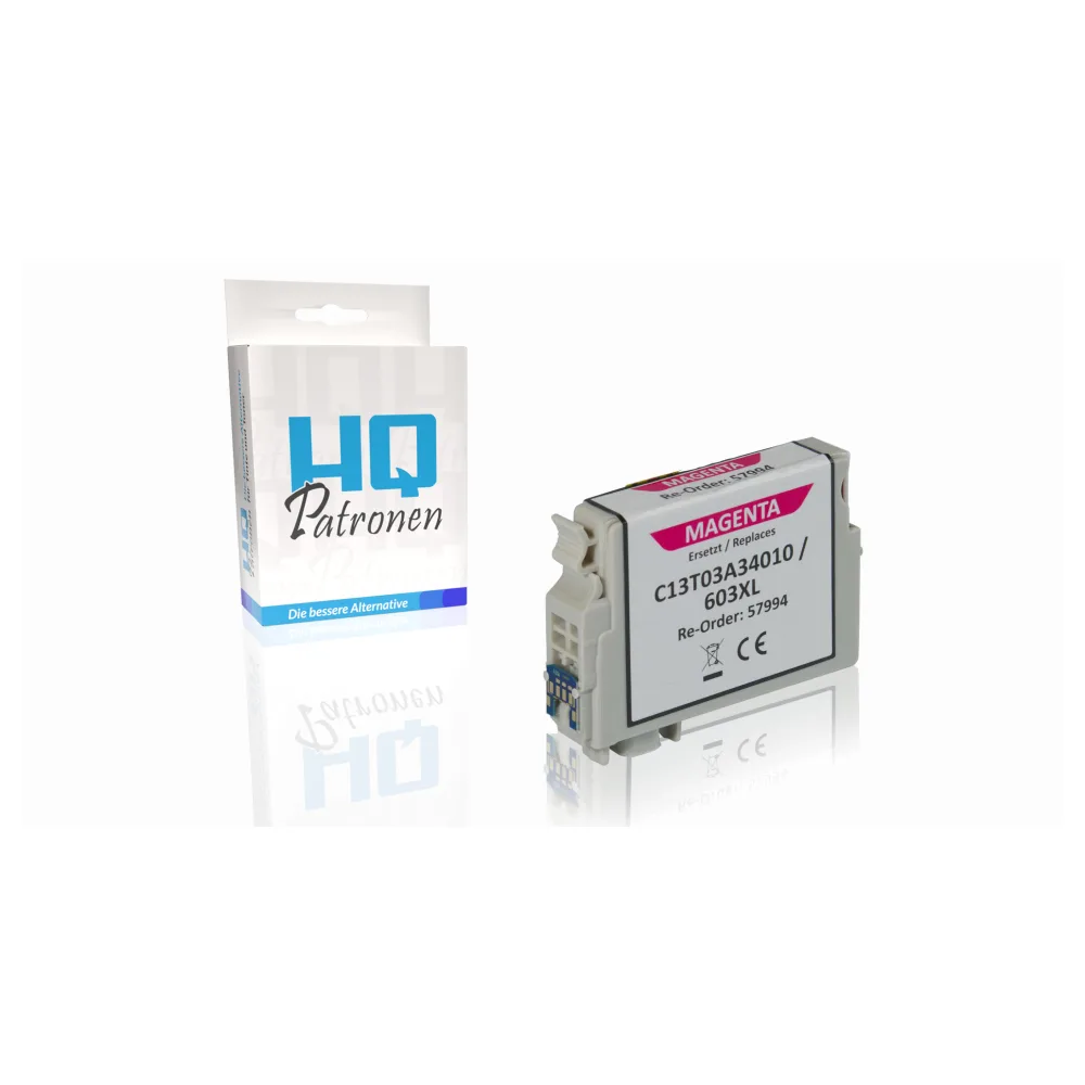 Kompatibel zu Epson C13T03A34010 / 603XL Tintenpatrone, magenta