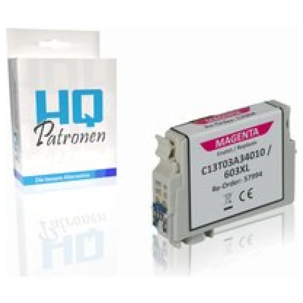 Kompatibel zu Epson C13T03A34010 / 603XL Tintenpatrone, magenta – Bild 2
