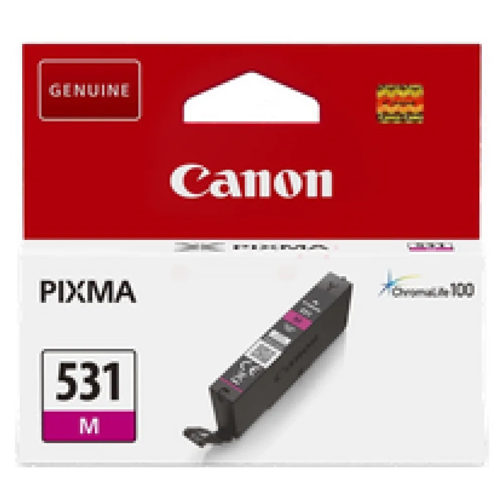 Original Canon 6120C001 / CLI531M Tintenpatrone magenta – Bild 2