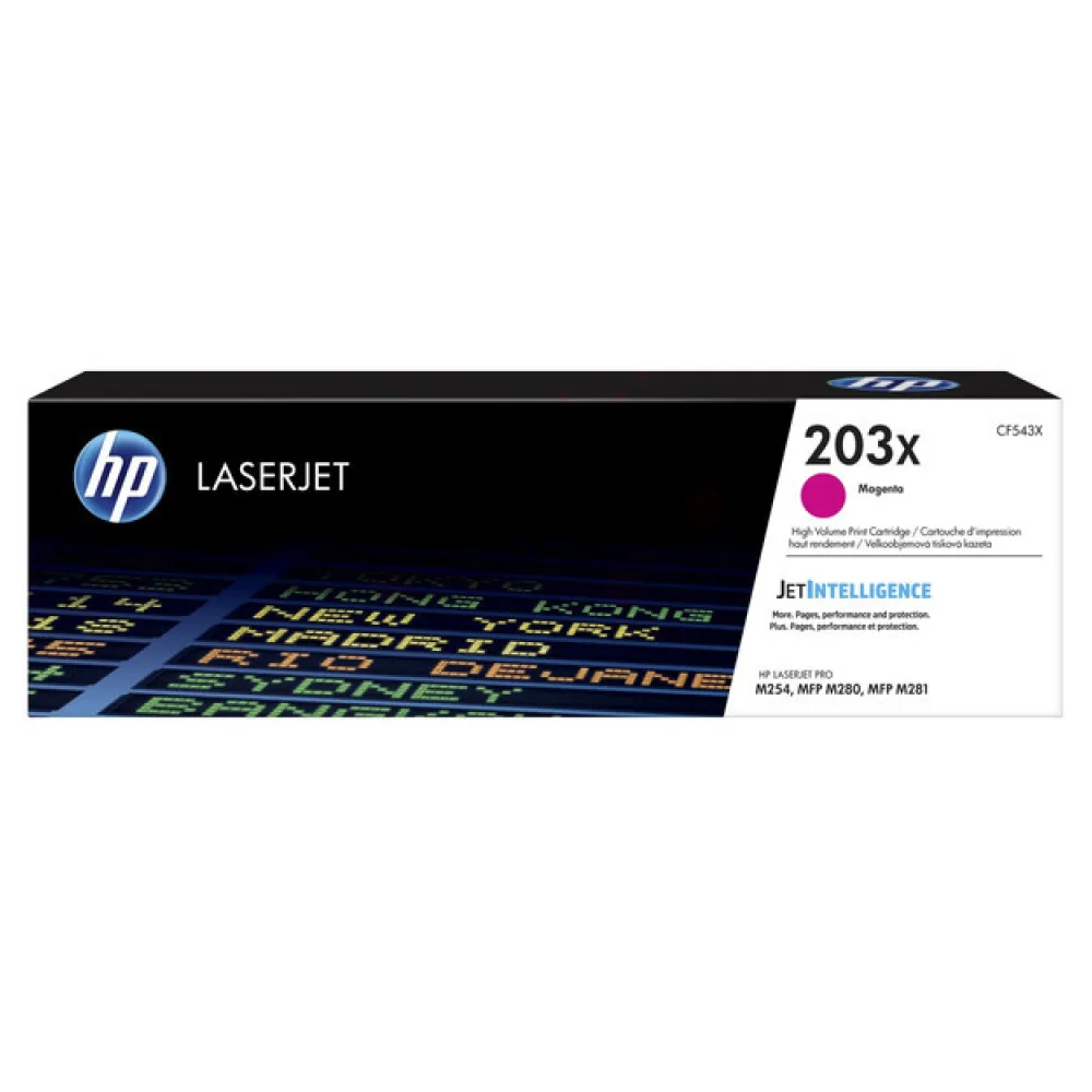 Original HP CF543X / 203X Toner magenta