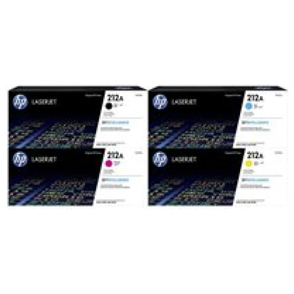 Set 4x Original HP Toner 212A W2120A W2121A W2122A W2123A – Bild 2