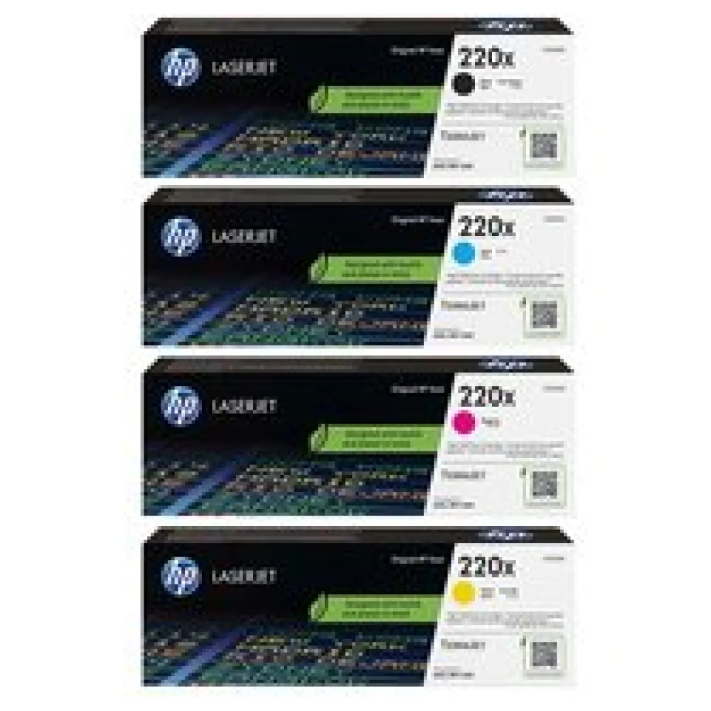 Set 4x Original HP Toner 220X / W2200X W2201X W2202X W2203X – Bild 2