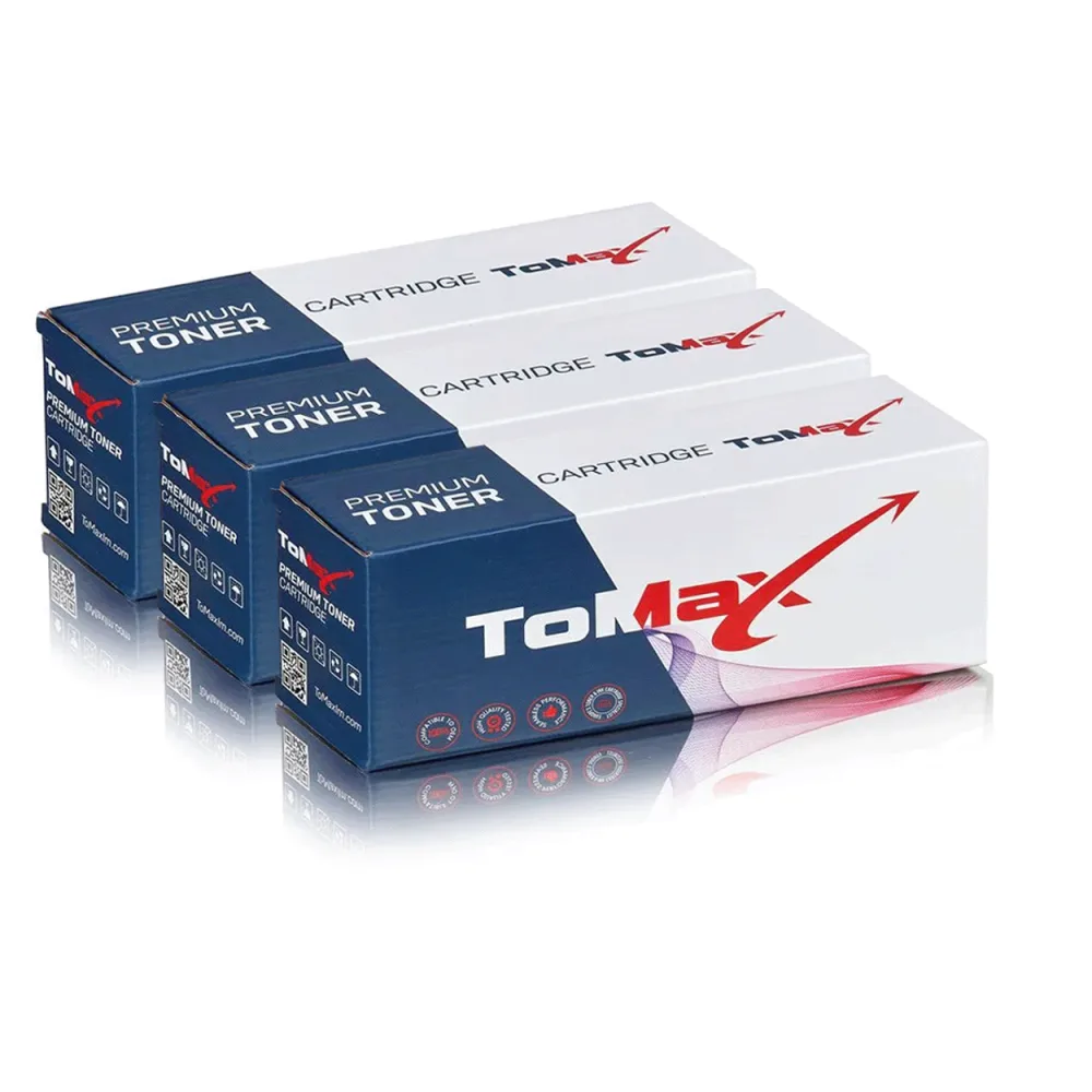 ToMax Multipack ersetzt Canon 6272B002 / 731 enthält 3 x Tonerkartusche
