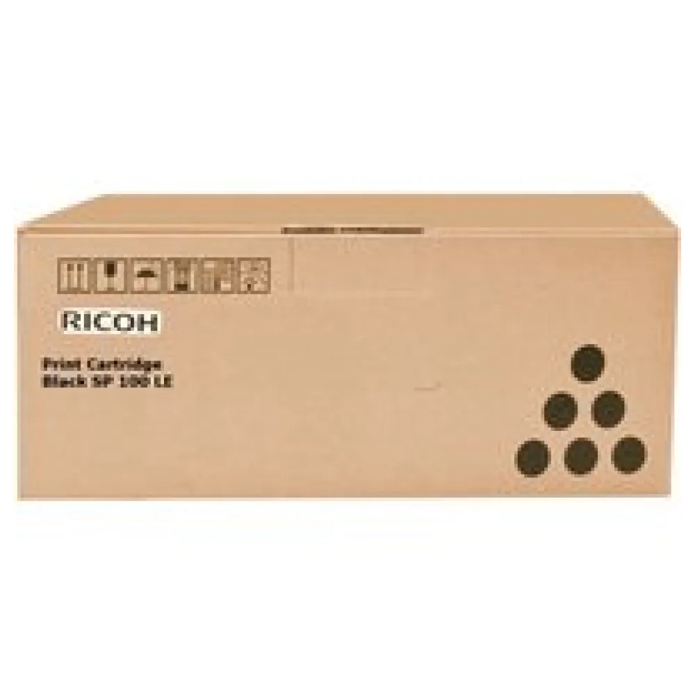 Original Ricoh 407166 / TYPESP100LE Toner schwarz – Bild 2