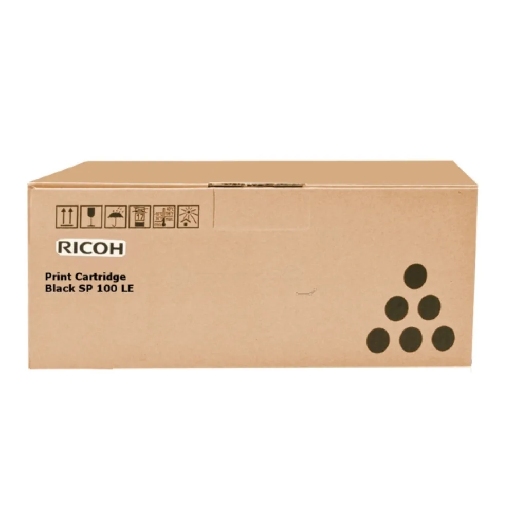 Original Ricoh 407166 / TYPESP100LE Toner schwarz