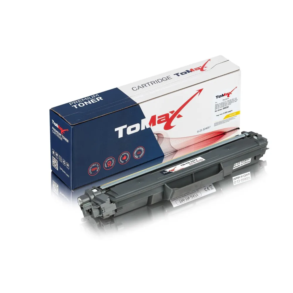 ToMax Premium ersetzt Brother TN-247Y Toner, gelb