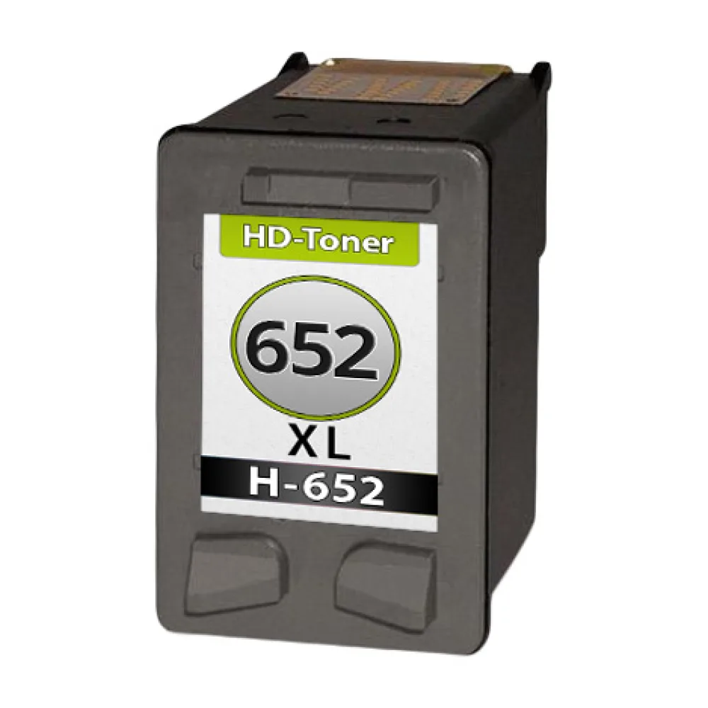 Kompatibel zu HP F6V25AE / 652 XL Druckkopfpatrone, schwarz