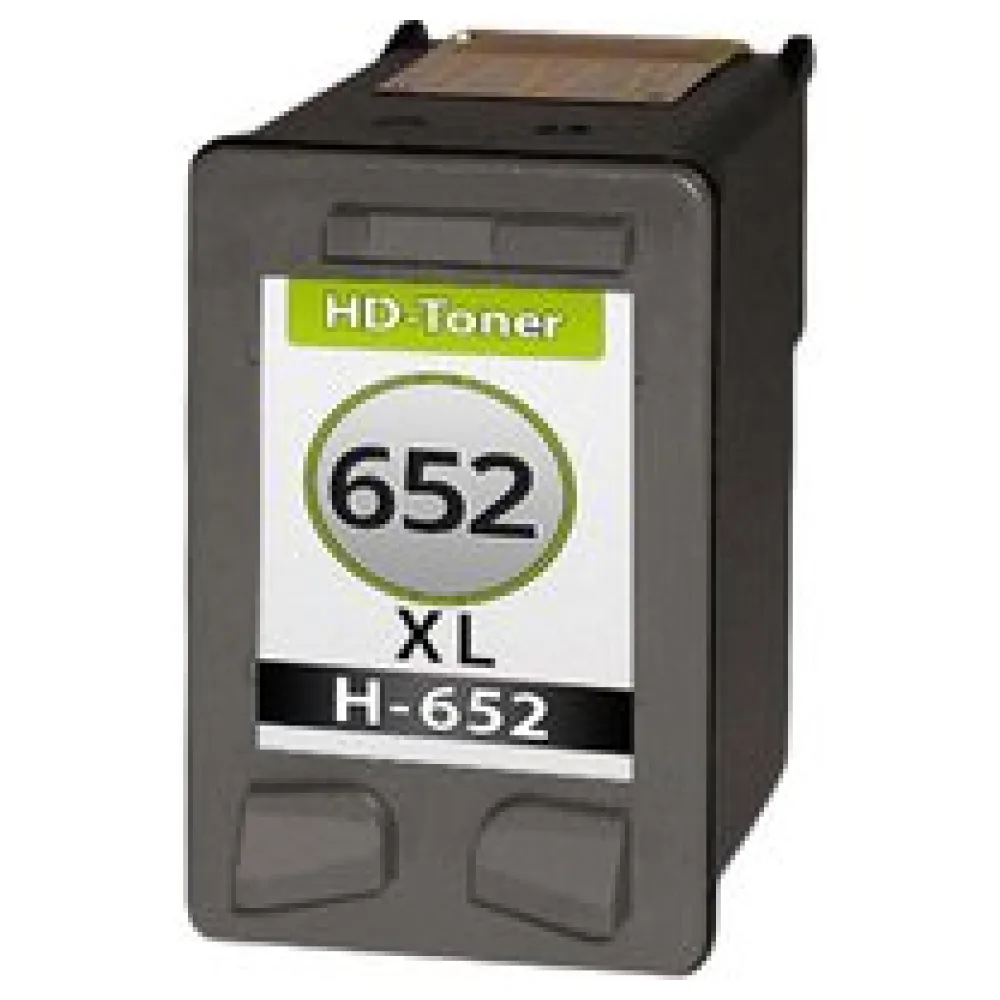 Kompatibel zu HP F6V25AE / 652 XL Druckkopfpatrone, schwarz – Bild 2