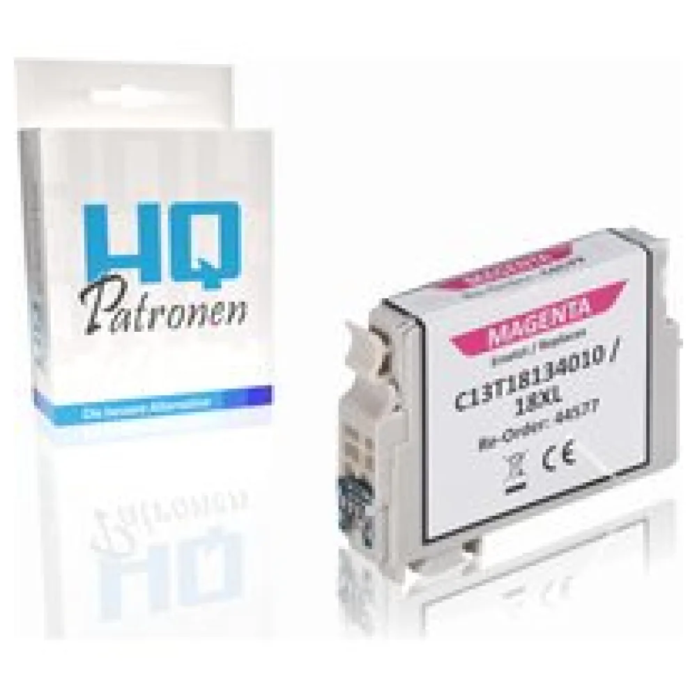 Kompatibel zu Epson C13T18134010 / 18XL Tintenpatrone, magenta – Bild 2
