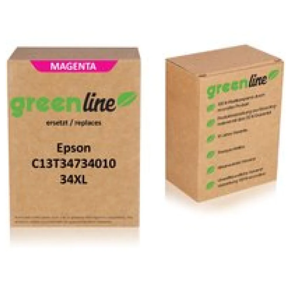 greenline ersetzt Epson C13T34734010 / 34XL Tintenpatrone, magenta – Bild 2