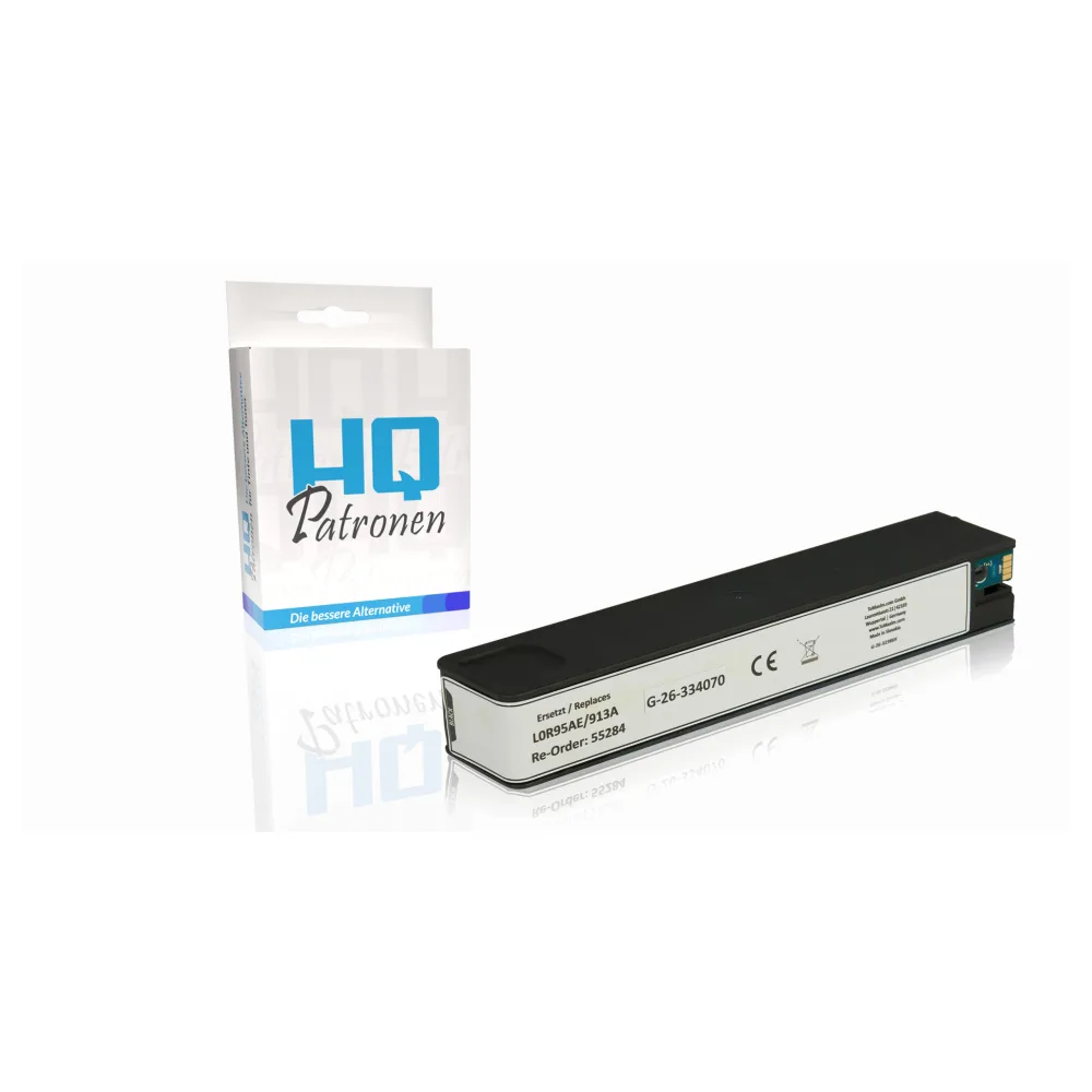 Kompatibel zu HP L0R95AE / 913A Tintenpatrone, schwarz