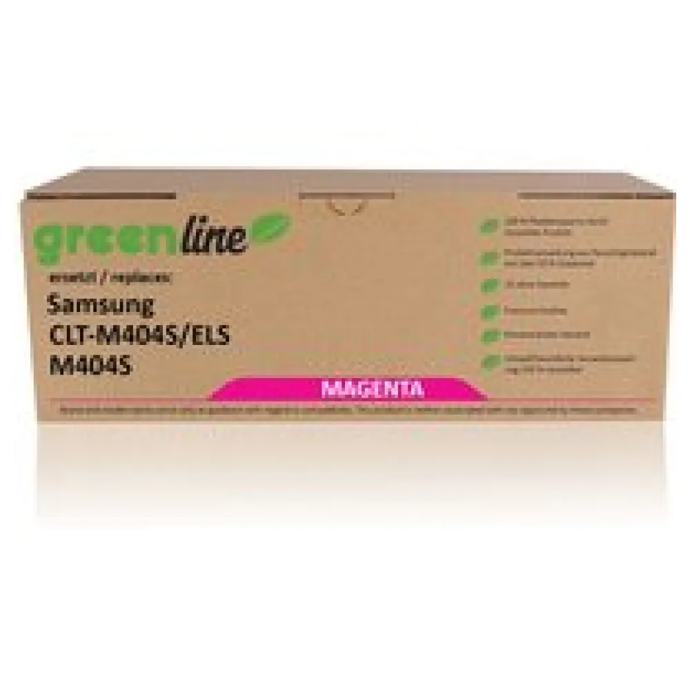 greenline ersetzt Samsung / HP SU234A / CLT-M 404S Tonerkartusche, magenta – Bild 2