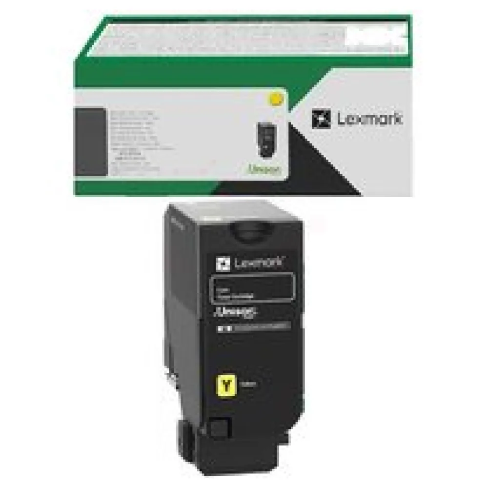 Original Lexmark 71C2HY0 Toner gelb – Bild 2
