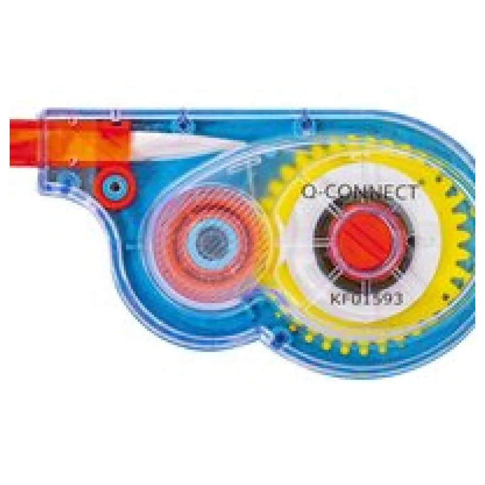 Q-CONNECT Korrekturroller, 5mmx8m, transparent – Bild 2