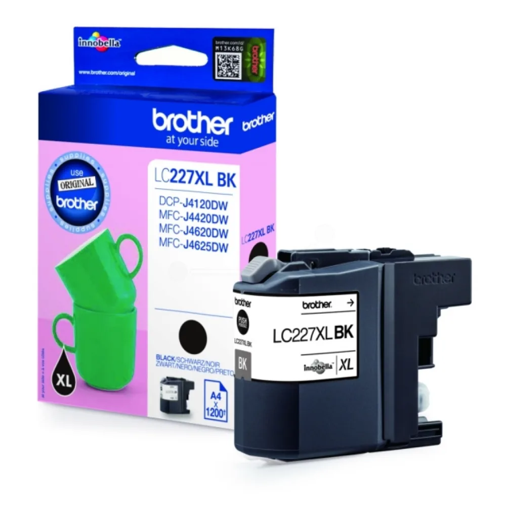 Original Brother LC227XLBK Tintenpatrone schwarz