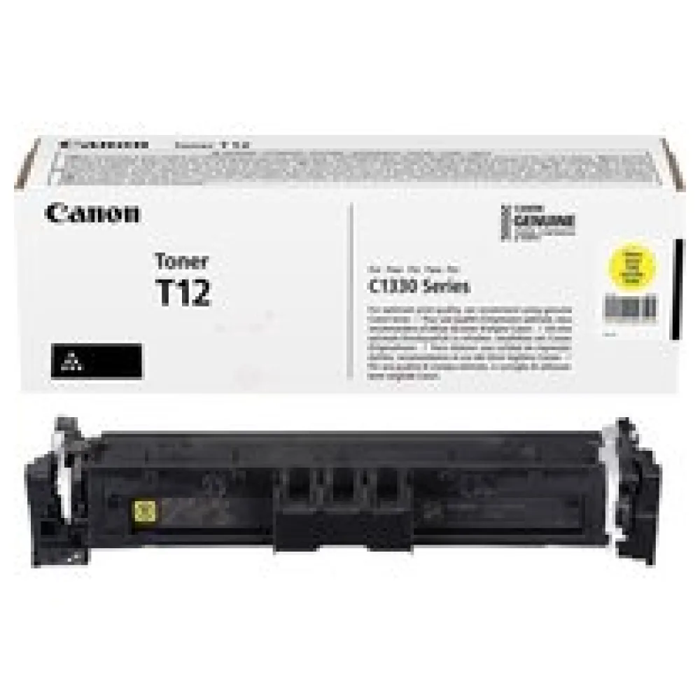 Original Canon 5095C006 / T12 Toner gelb – Bild 2