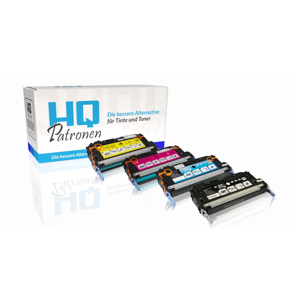 Multipack kompatibel zu HP Q7581A / 503A enthält 1xBK, 1xC, 1xM, 1xY