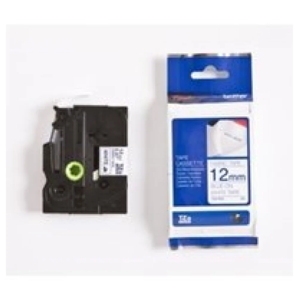 Original Brother TZEFA3 P-Touch Farbband Textilband blau auf weiss 12mm x 3m – Bild 2