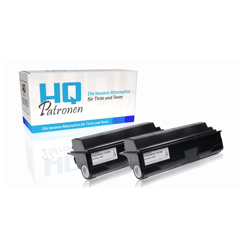 Sparset kompatibel zu Kyocera 1T02J10EU0 / TK-350 enthält 2x Tonerkartusche