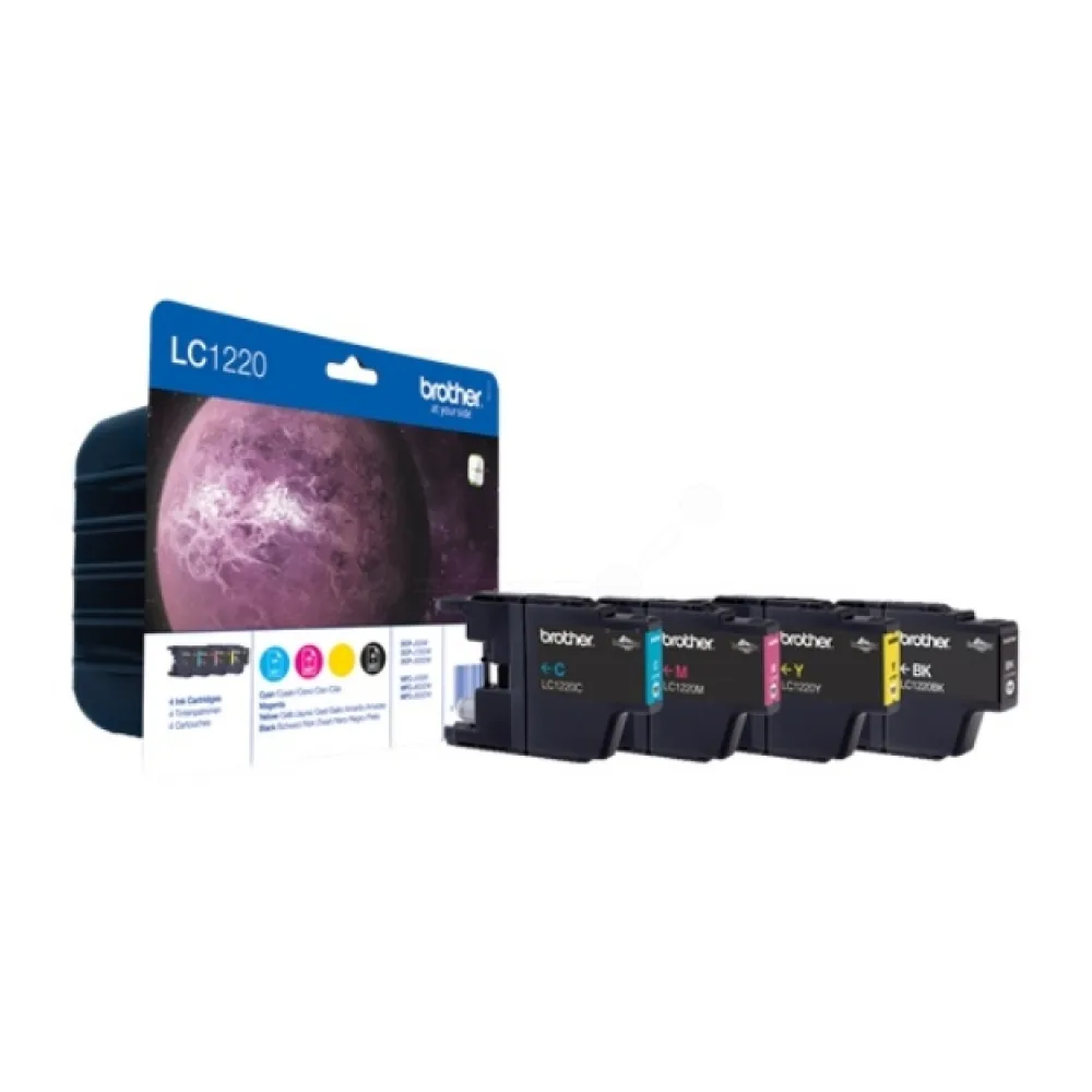 Original Brother LC1220VALBPDR Tintenpatrone Multipack