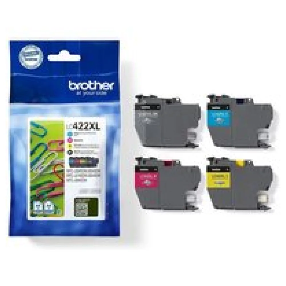 Original Brother LC422XLVAL Tintenpatrone Multipack – Bild 2
