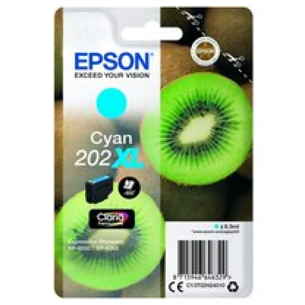 Original Epson C13T02H24010 / 202XL Tintenpatrone cyan – Bild 2