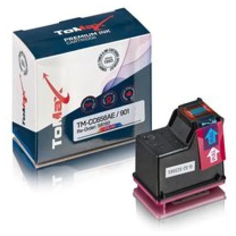 ToMax Premium ersetzt HP CC656AE / 901 Tintenpatrone Color – Bild 2