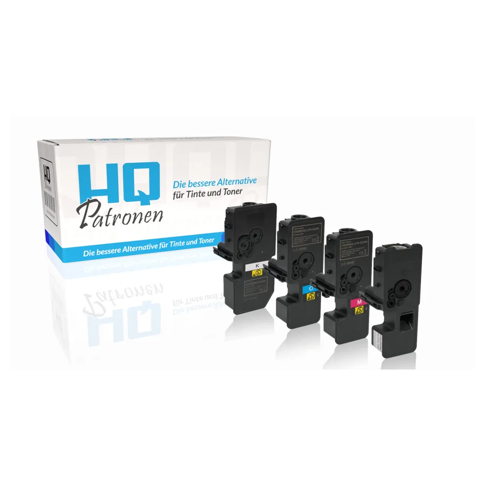 Multipack kompatibel zu Kyocera 1T02R90NL1/ TK-5220 enthält 4x Tonerkartusche