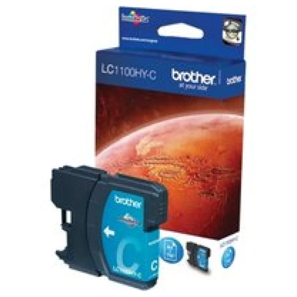 Original Brother LC1100HYC Tintenpatrone cyan – Bild 2