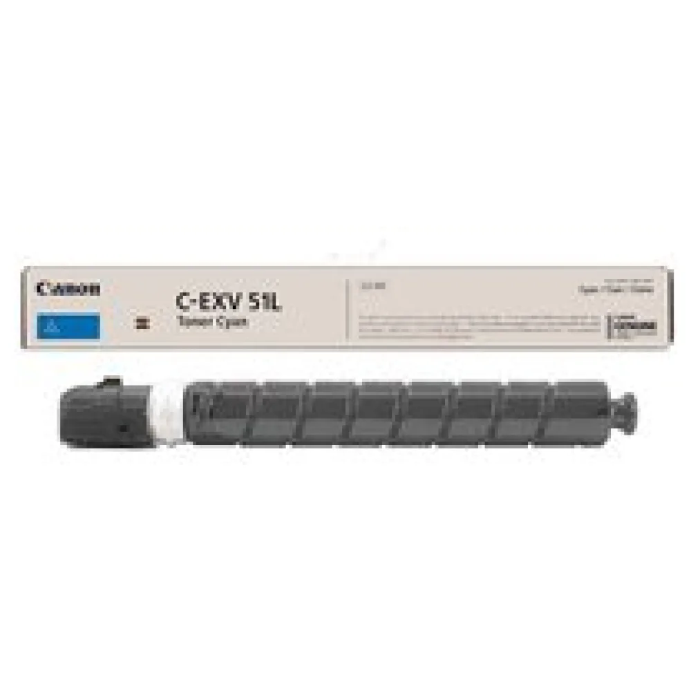 Original Canon 0485C002 / CEXV51LC Toner cyan – Bild 2