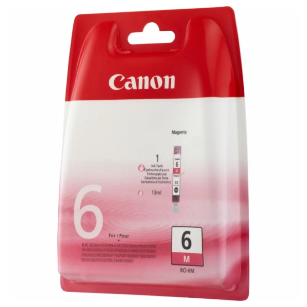 Original Canon 4707A002 / BCI6M Tintenpatrone magenta