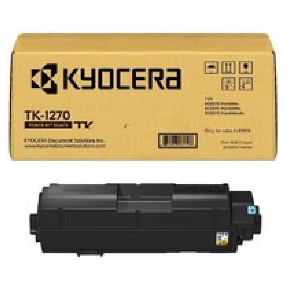 Original Kyocera 1T0C140NL0 / TK1270 Toner schwarz – Bild 2