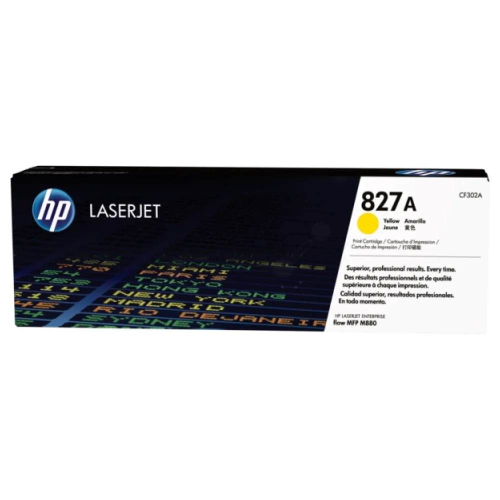 Original HP CF302A / 827A Toner gelb