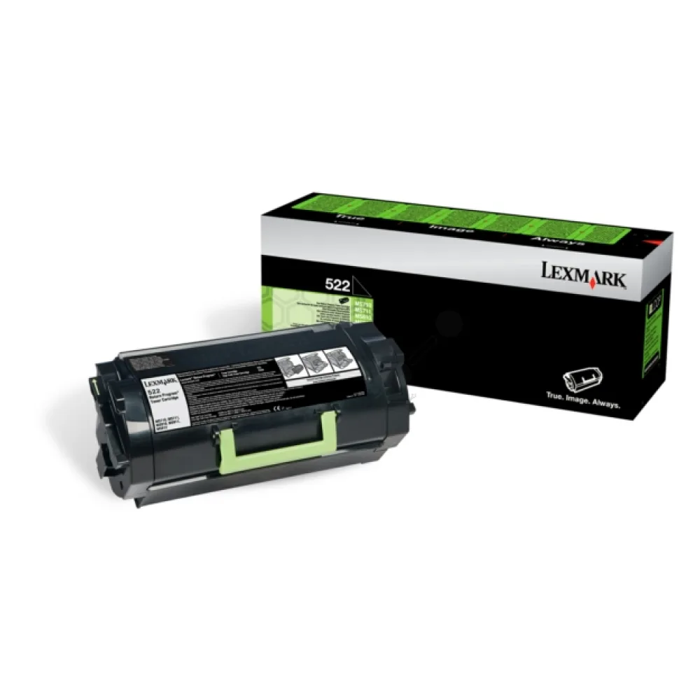 Original Lexmark 52D2000 / 522 Toner schwarz