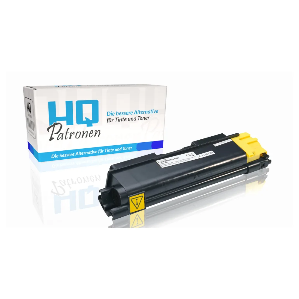 Kompatibel zu Kyocera/Mita 1T02KTANL0 / TK-580Y Tonerkartusche, gelb