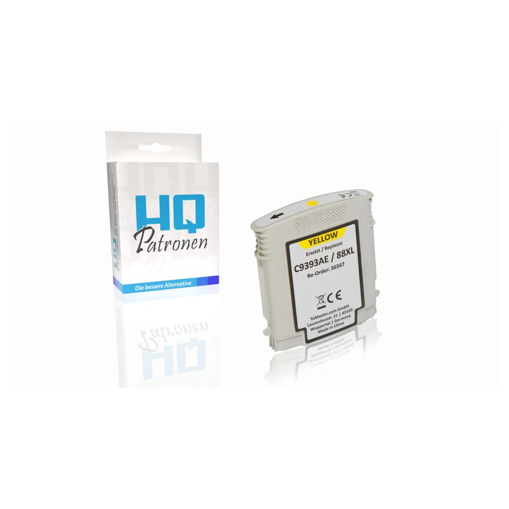 Kompatibel zu HP C9393AE / 88XL Tintenpatrone, gelb