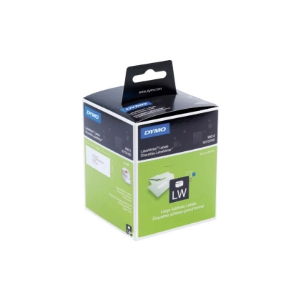 Original Dymo 99012 / S0722400 DirectLabel-Etiketten