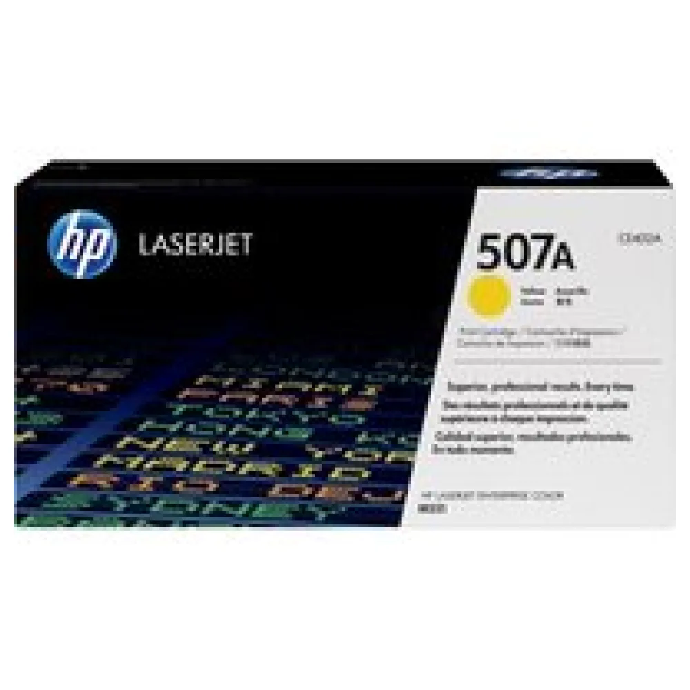 Original HP CE402A / 507A Toner gelb – Bild 2