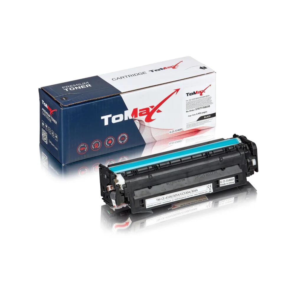 ToMax Premium ersetzt HP CE410X / 305X Toner, schwarz