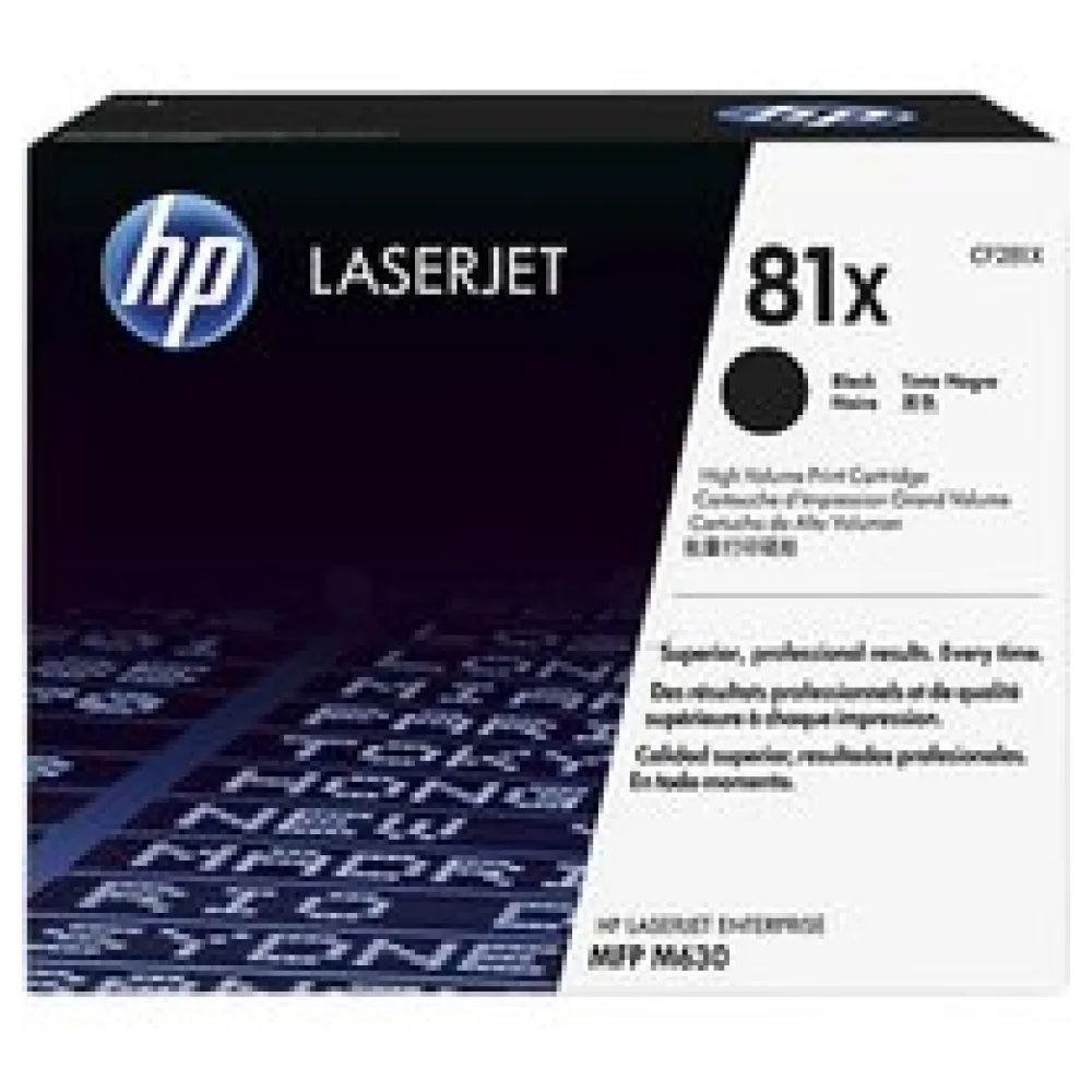 Original HP CF281X / 81X Toner schwarz – Bild 2