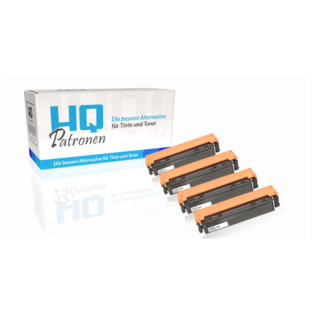 Multipack kompatibel zu HP CF400X / 201X enthält 4x Tonerkartusche