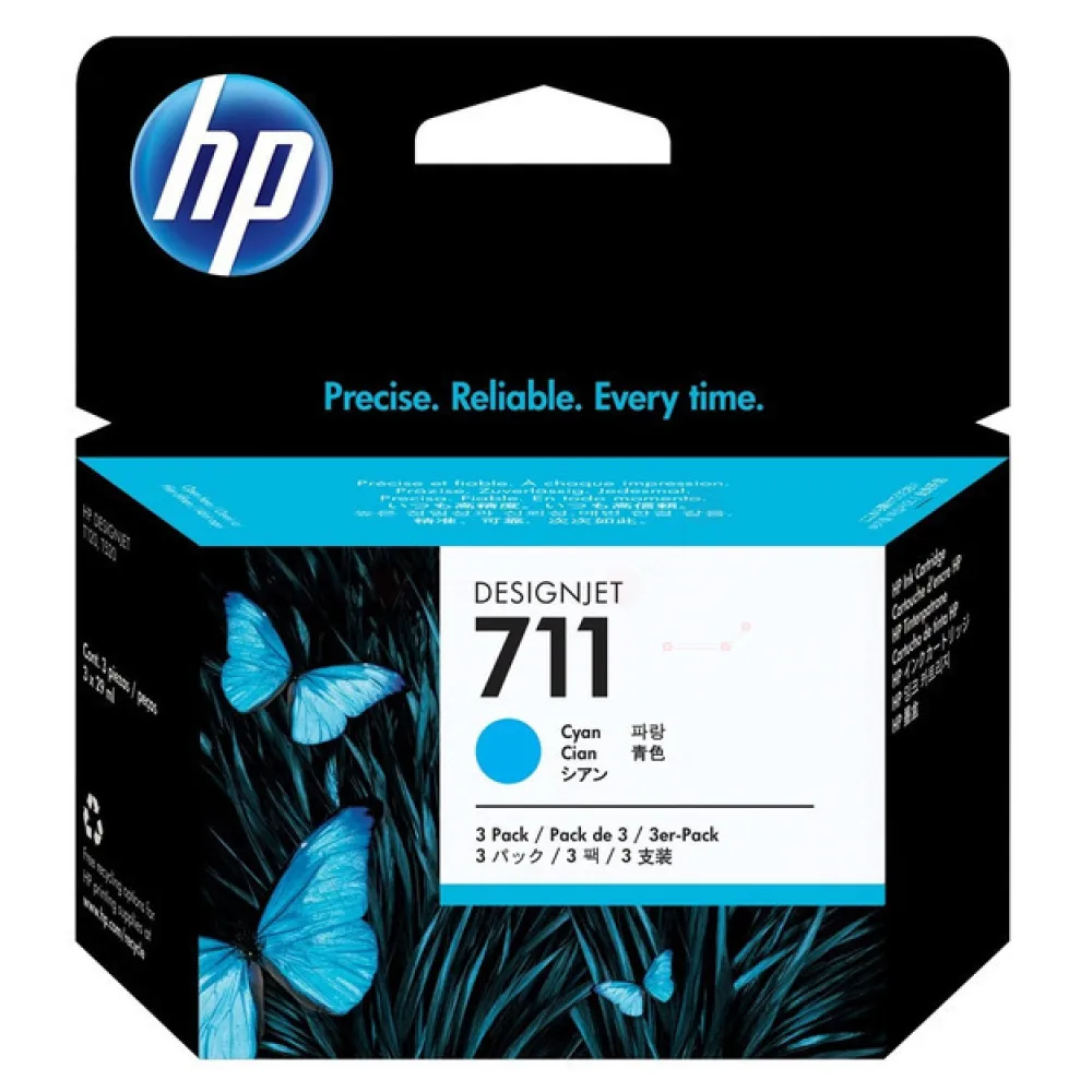 Original HP CZ134A / 711 Tintenpatrone cyan
