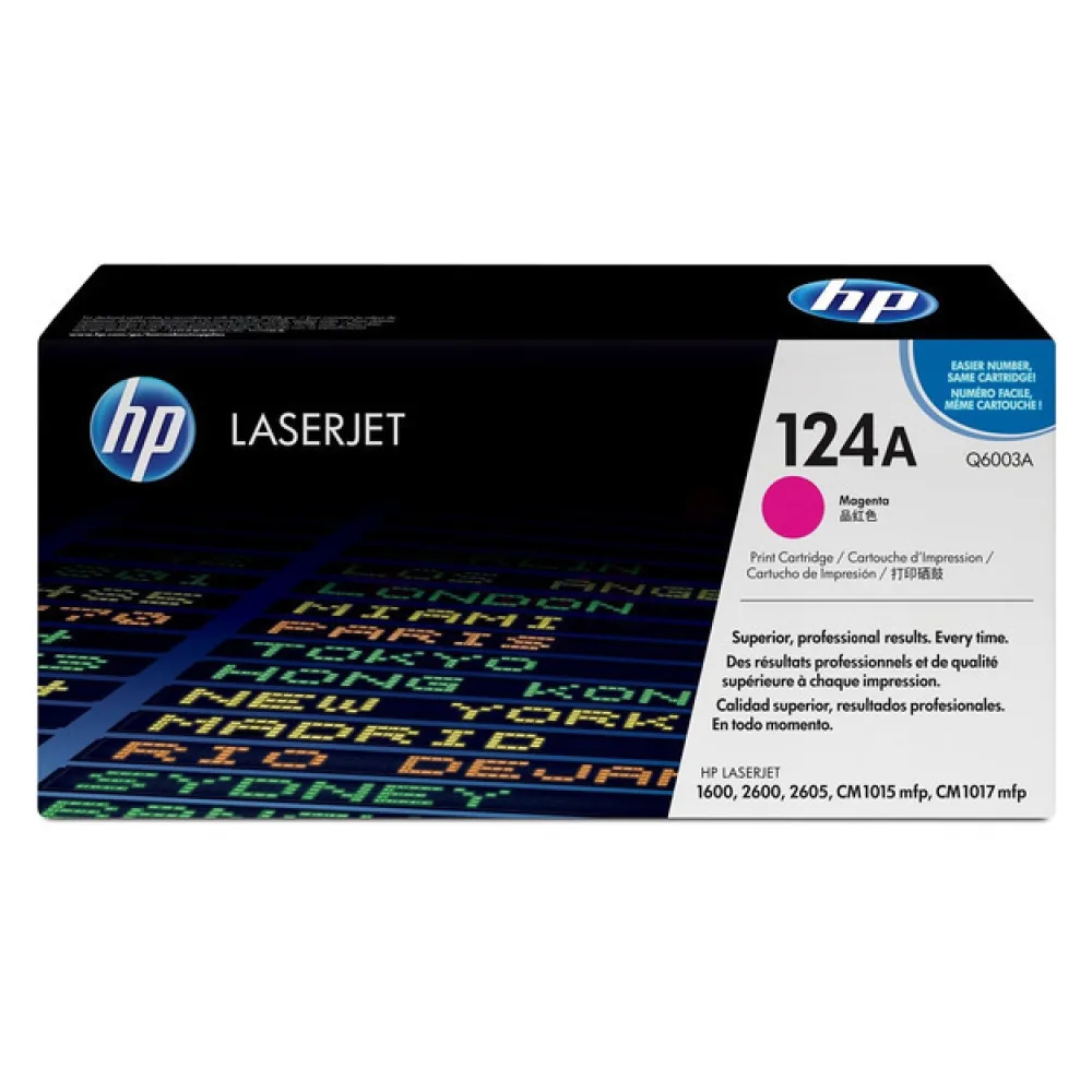 Original HP Q6003A / 124A Toner magenta