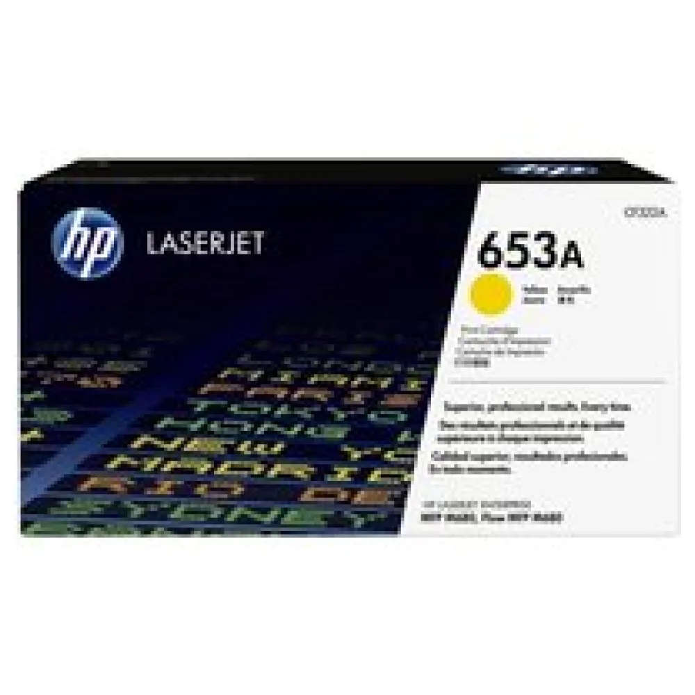 Original HP CF322A / 653A Toner gelb – Bild 2