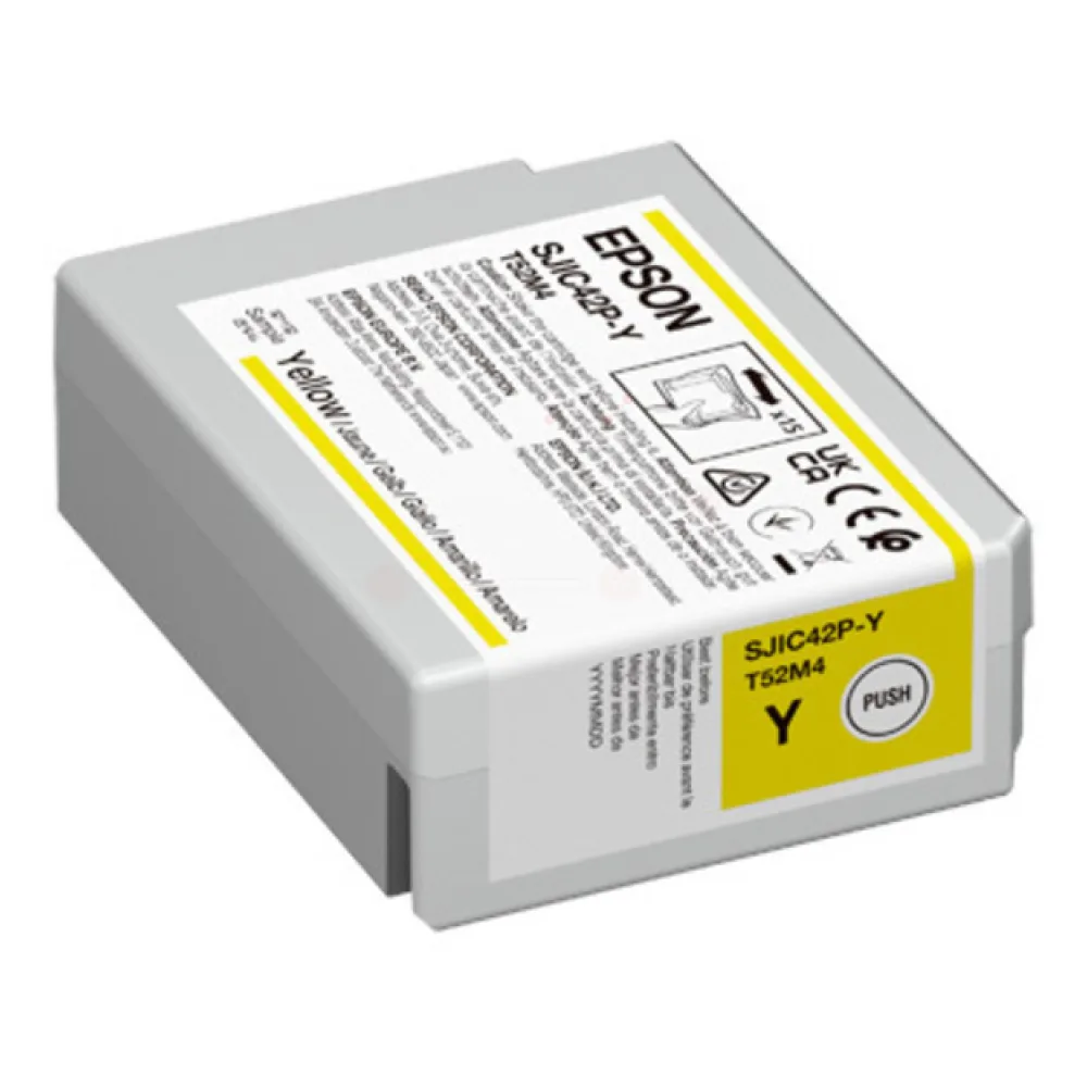 Original Epson C13T52M440 / SJIC42PY Tintenpatrone gelb