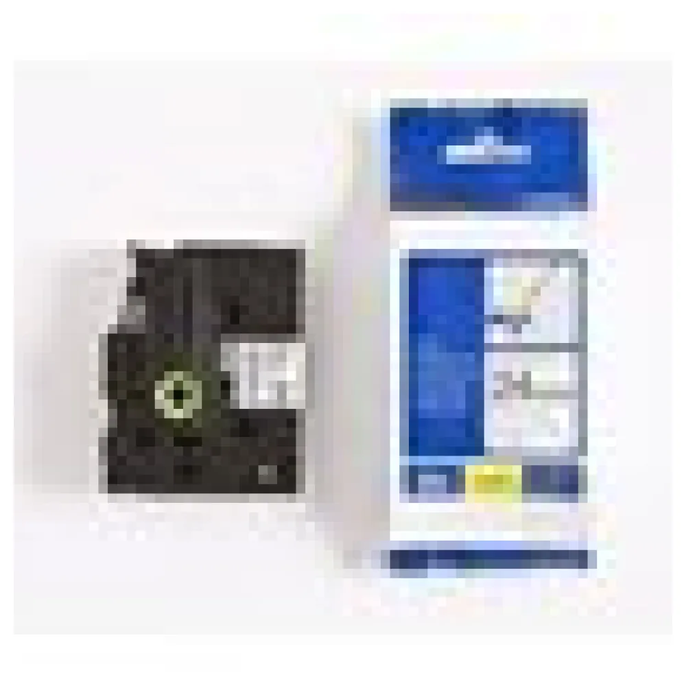 Original Brother TZEFX251 P-Touch Farbband schwarz auf weiss Laminat 24mm x 8m – Bild 3